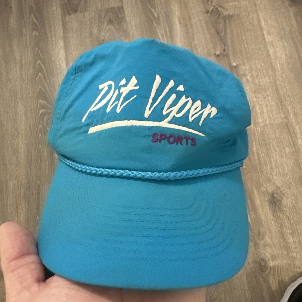 Pit Viper Sports Sunglasses Polyester Racing Snapback Hat Cap